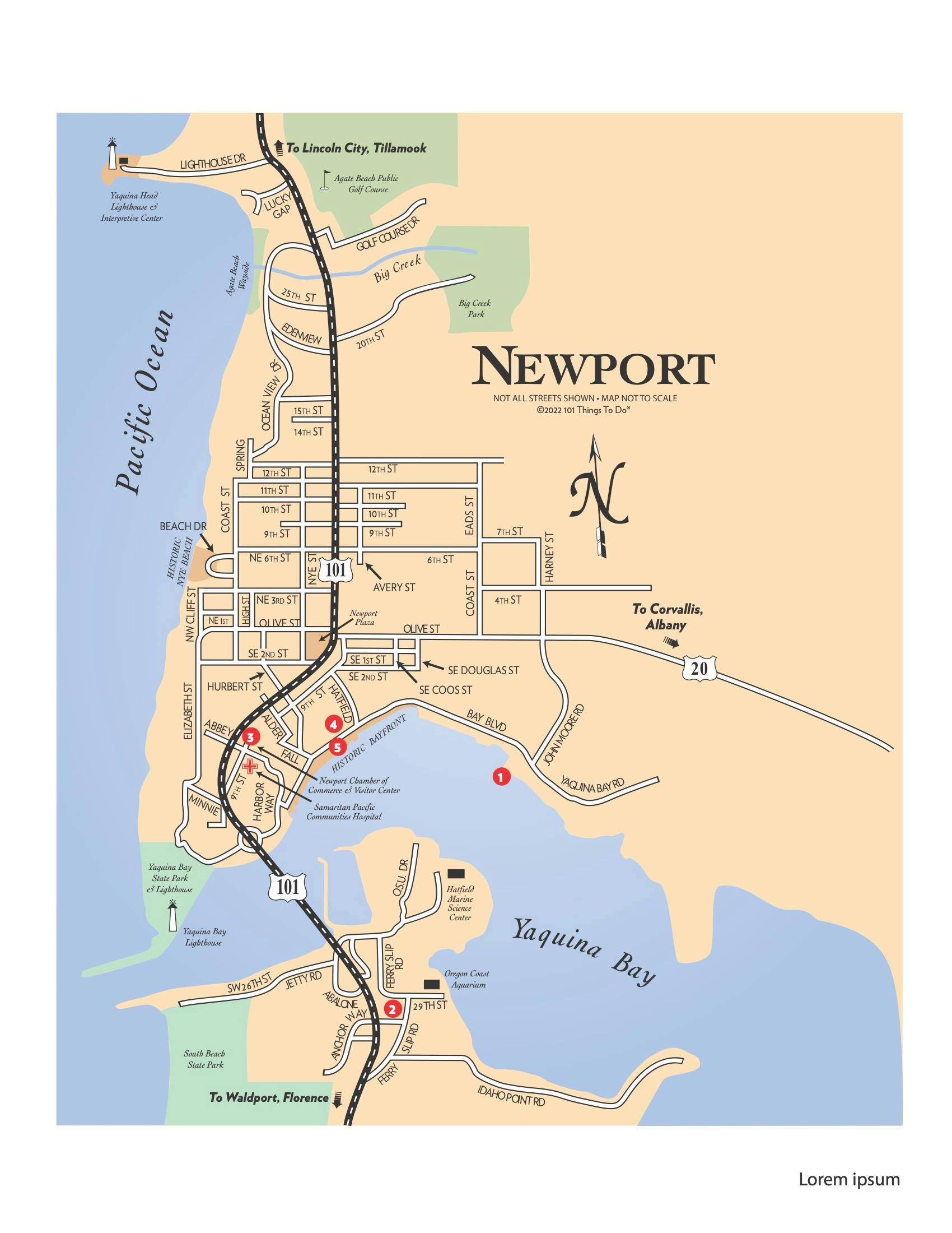 Map of Newport